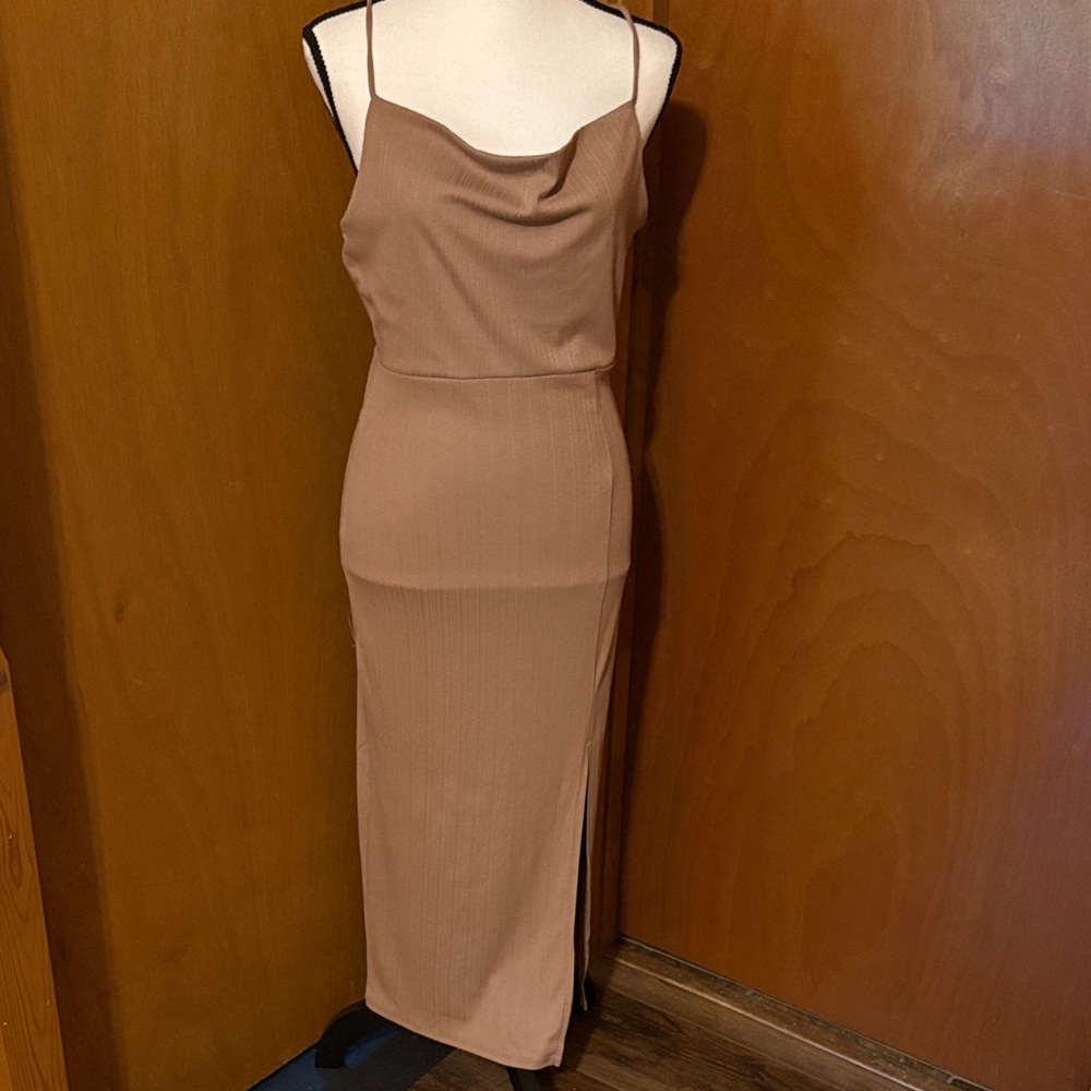 Forever 21 Tan Midi Dress